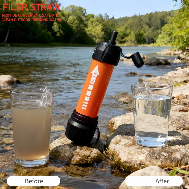 Fire Starting Kit - Emergency Portable Water Purifier for Hiking