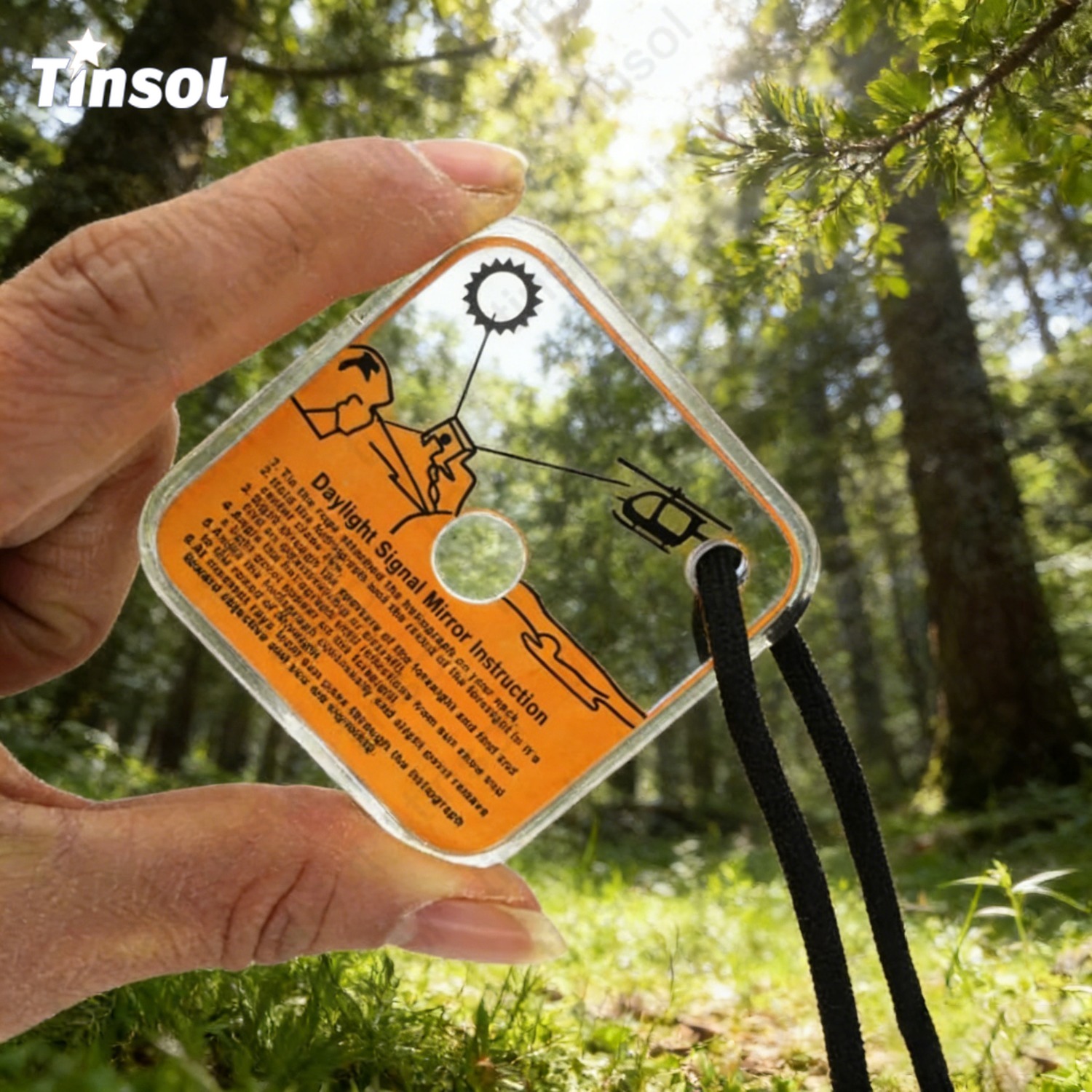Fire Starting Kit - New 1PC Outdoor Survival Reflective Signal