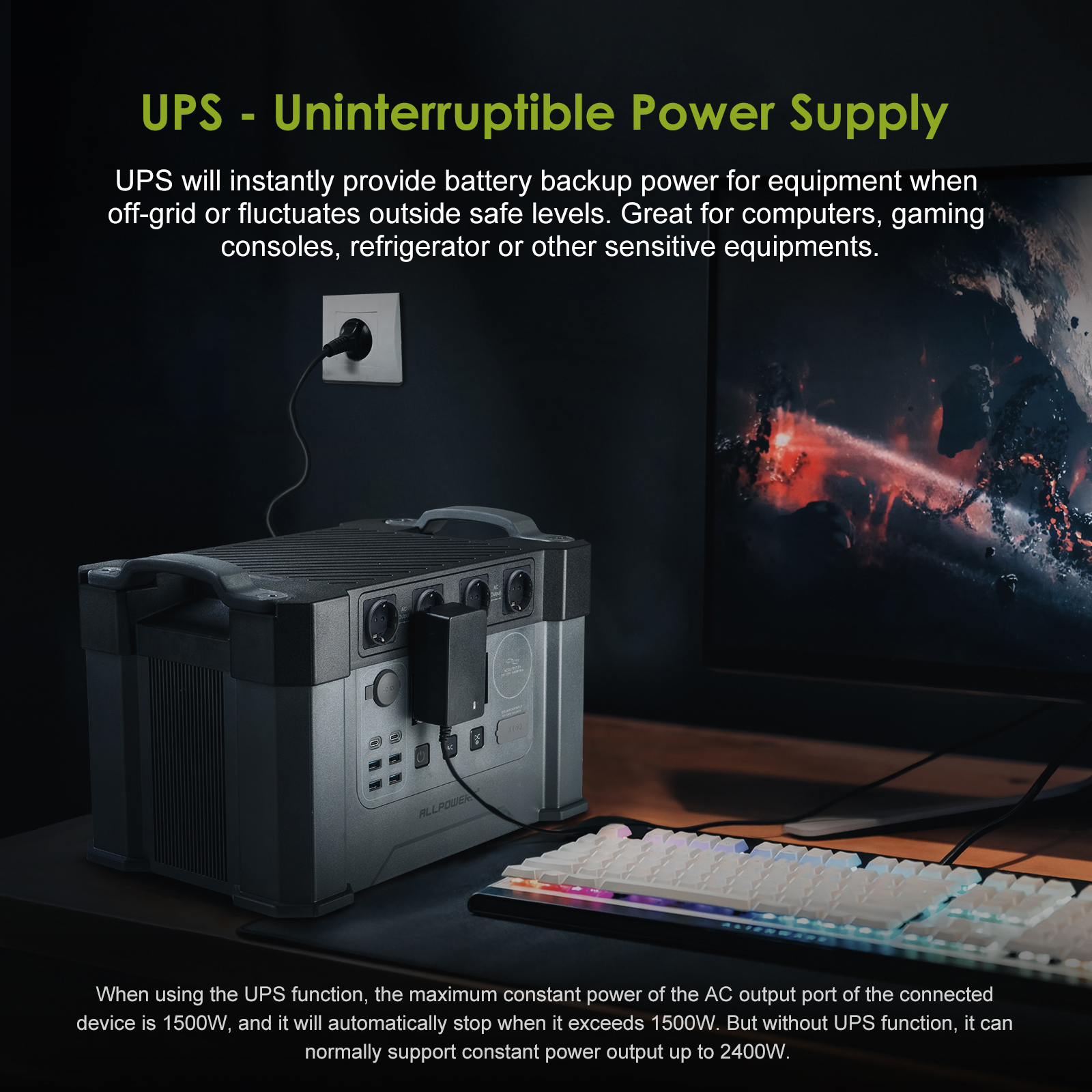ALLPOWERS S2000 Pro Outdoor Ge - Solar Emergency Charger avaliação e preço