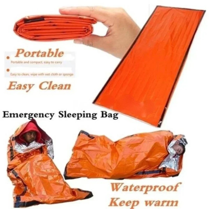 1pc PE Emergency Blanket Insul - Survival Blanket Reflective avaliação e preço