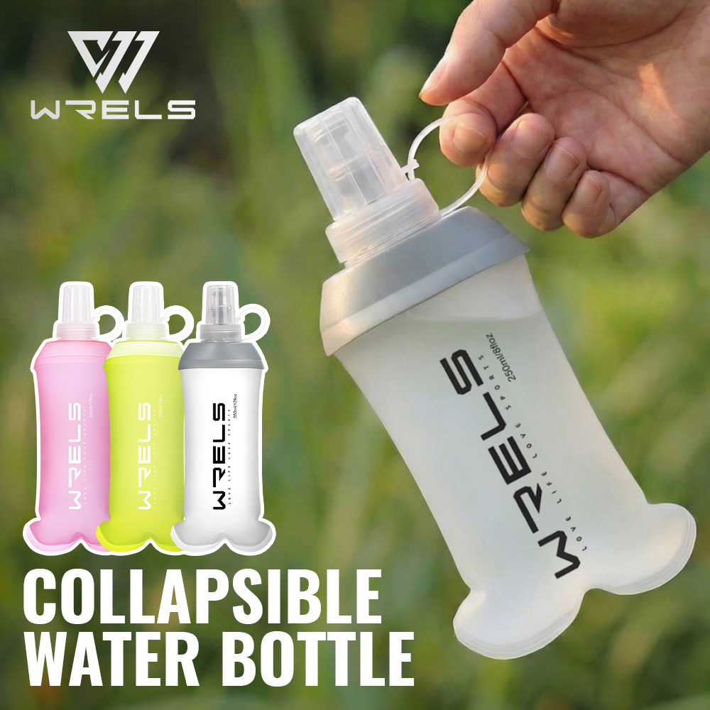 WRELS 190ml 250ml 350ml 500ml  - Water Bag Collapsible avaliação e preço