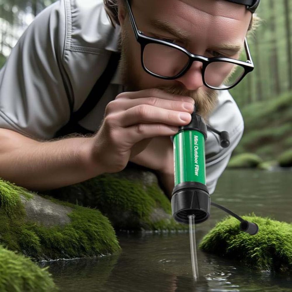 Mini Mini Water Filter Straw P - Water Purification Straw avaliação e preço