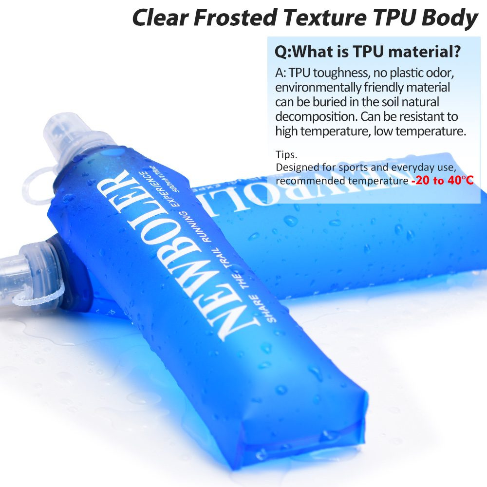750ML Water Bottle TPU Folding - Water Bag Collapsible avaliação e preço