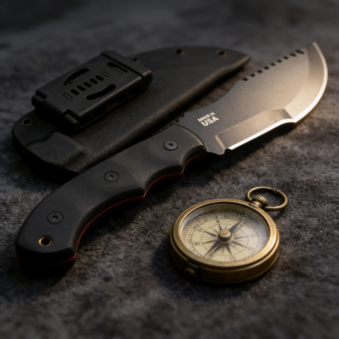 TOPS Tracker - Jungle Rescue K - Bushcraft Knife Fixed avaliação e preço