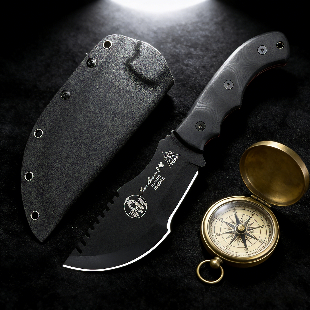 TOPS Tracker - Jungle Rescue K - Bushcraft Knife Fixed avaliação e preço