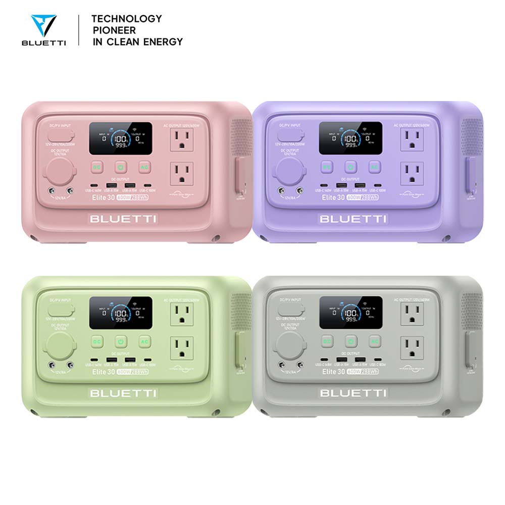 【Renew】BLUETTI Elite 30 V2 Por - Solar Emergency Charger avaliação e preço