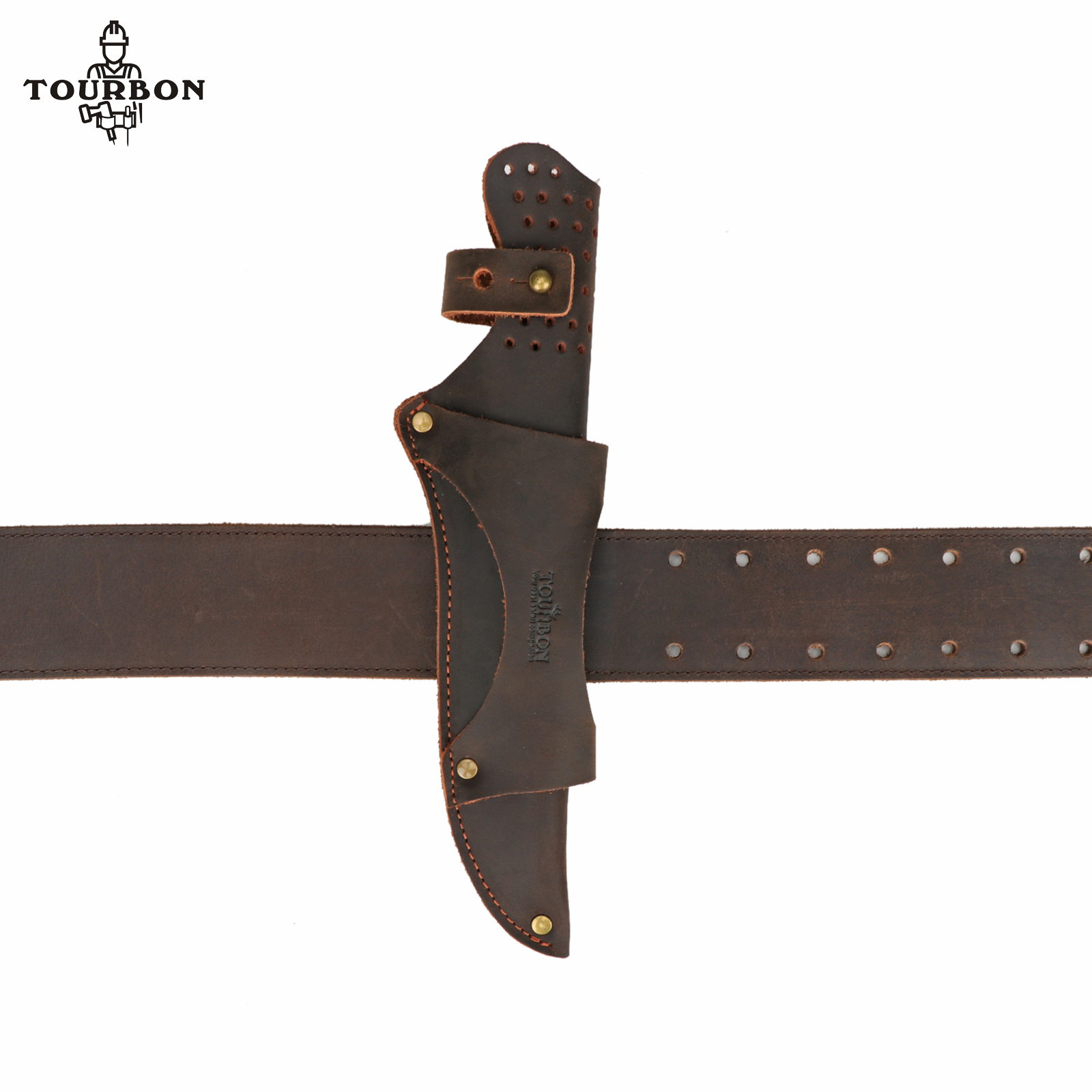 Tourbon Leather Tool Fixed Bla - Bushcraft Knife Fixed avaliação e preço
