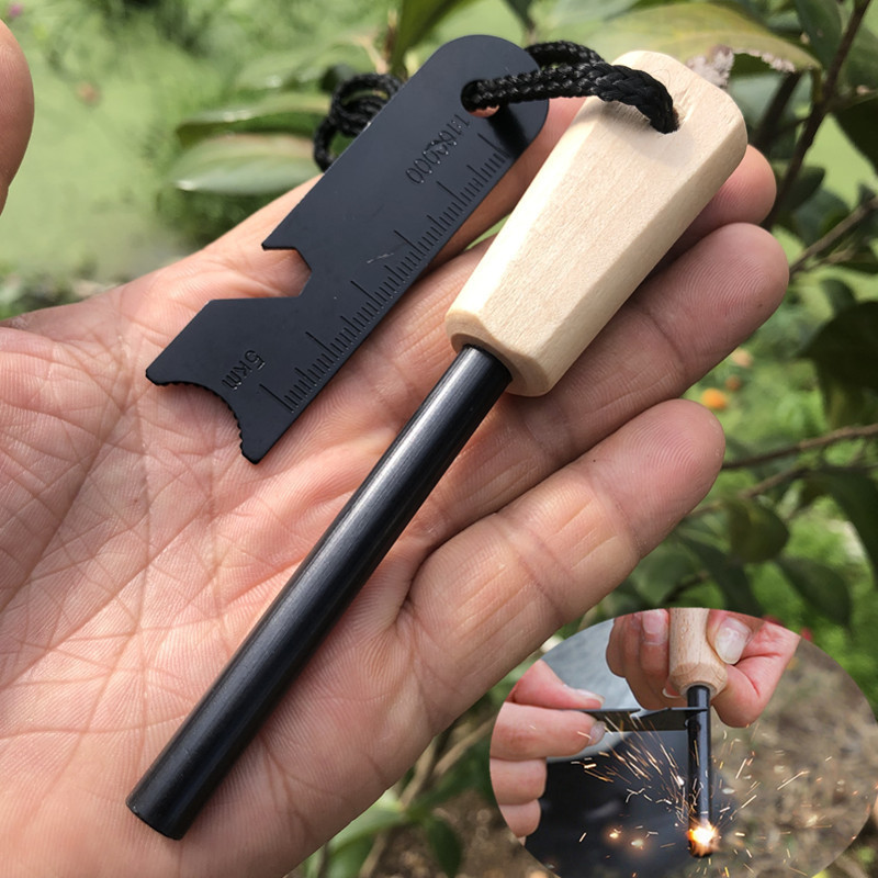 New Wilderness Survival Portab - Magnesium Fire Starter avaliação e preço
