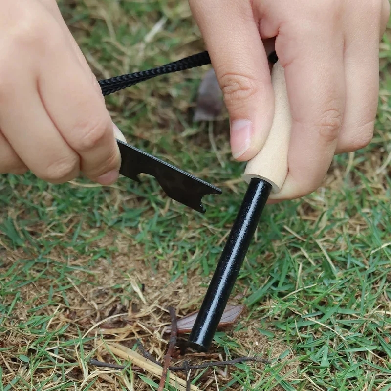 New Wilderness Survival Portab - Magnesium Fire Starter avaliação e preço