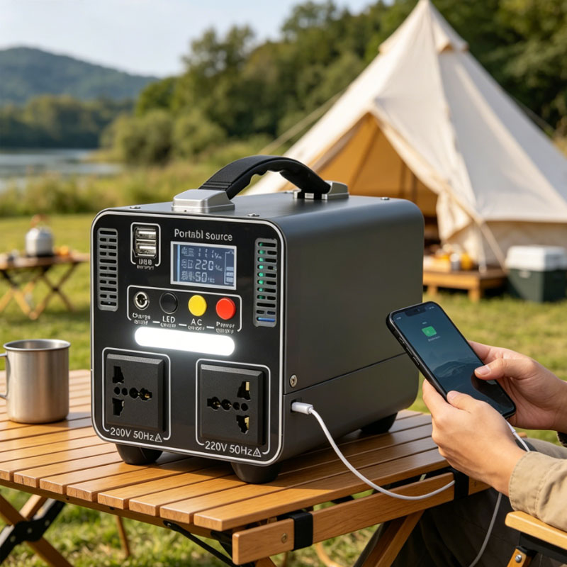 300W 166.5Wh/333Wh Portable Po - Solar Emergency Charger avaliação e preço