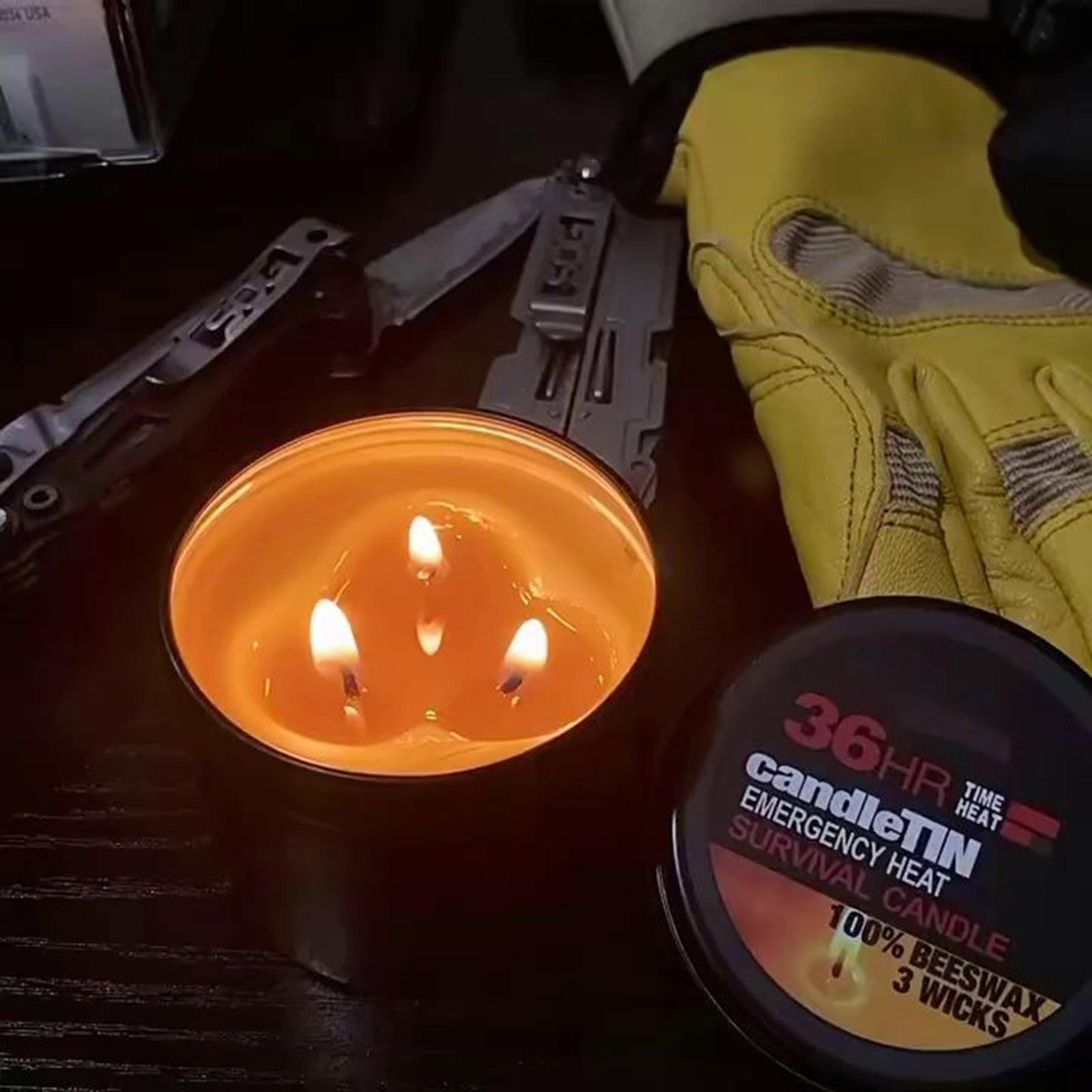 Long Burning Candles Camping C - Fire Starting Kit avaliação e preço