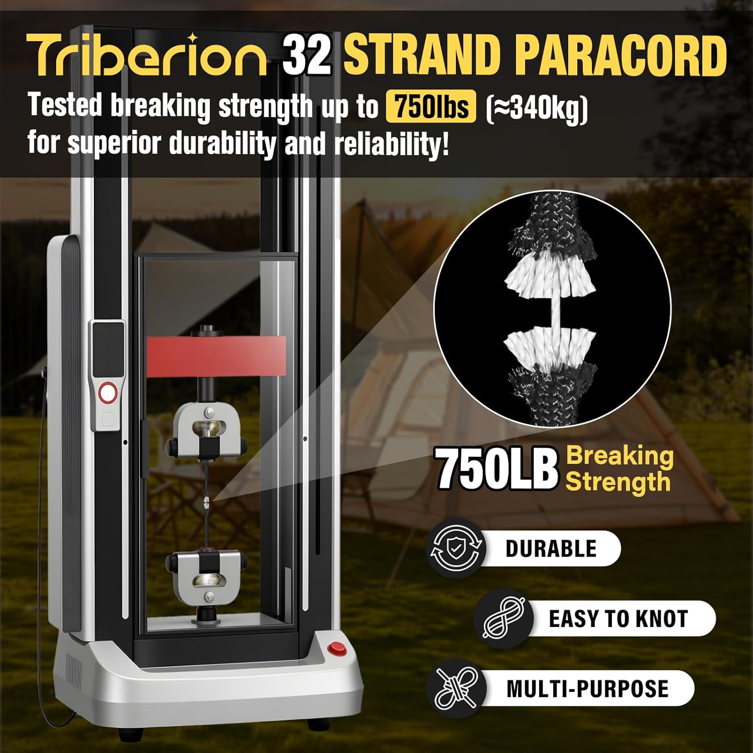 750lb Paracord Rope 1000ft/500 - Para Cord 1000Ft avaliação e preço