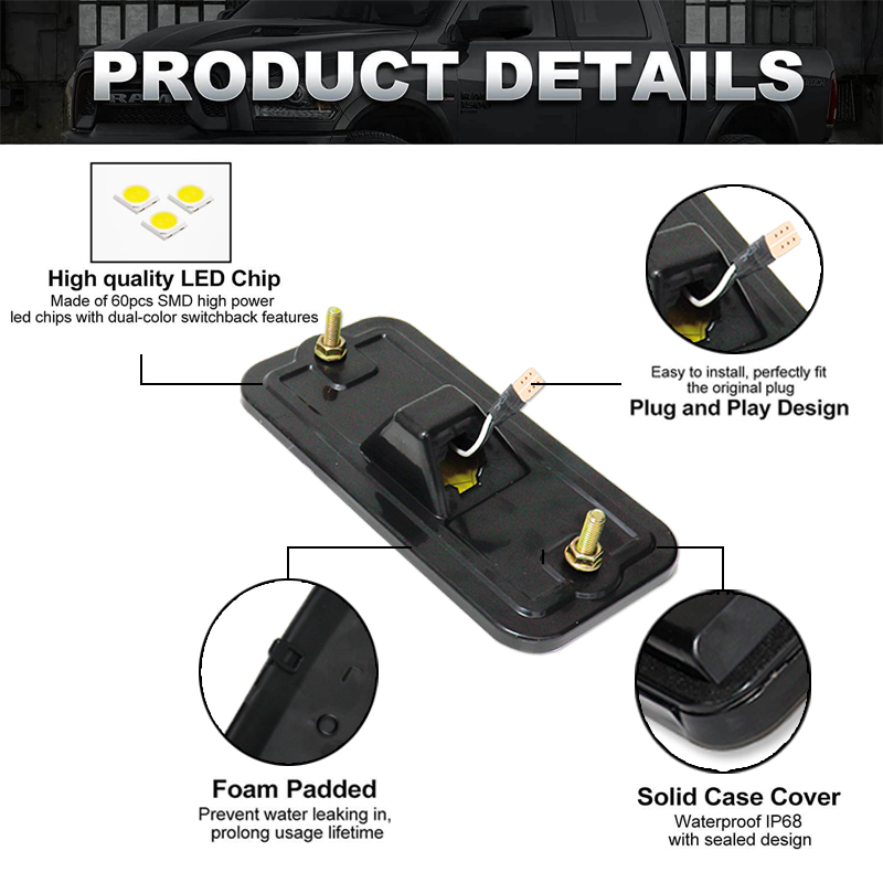 Front Amber / White Rear Red L - Signal Flare Kit avaliação e preço