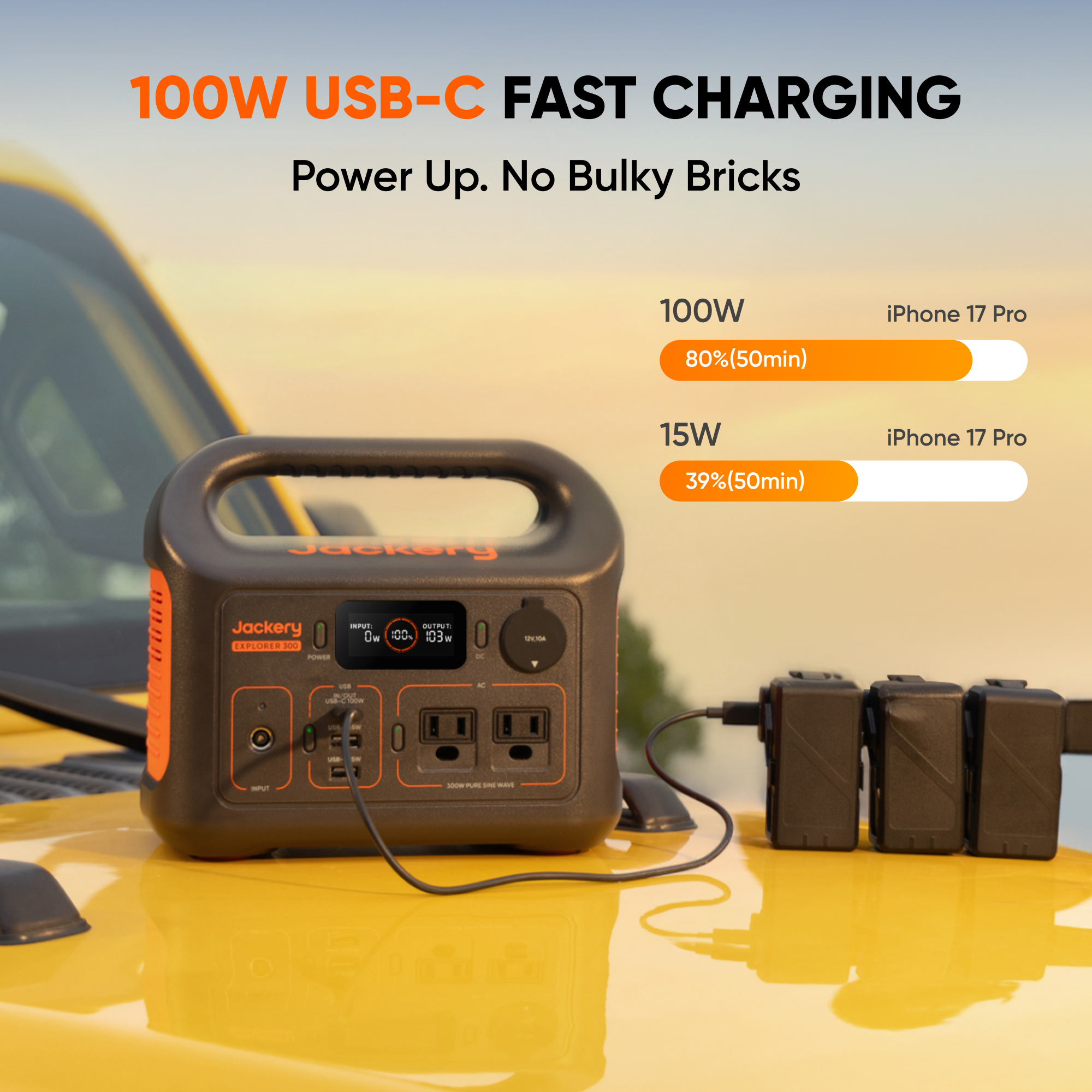 Jackery Portable Power Station - Solar Emergency Charger avaliação e preço