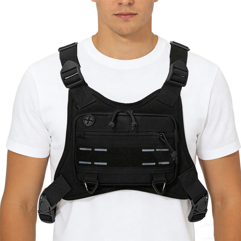 Tactical Front Chest Rig Bag V - Fishing Kit Compact avaliação e preço