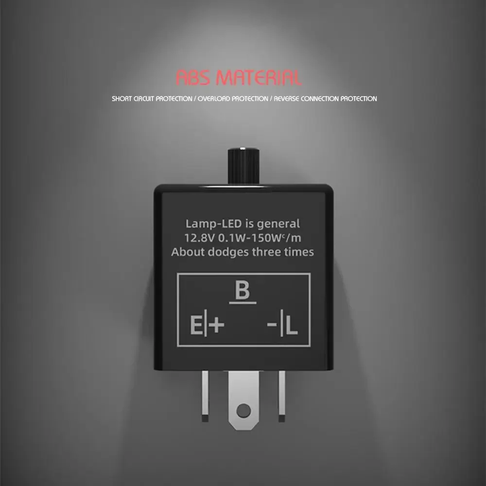 12v 3 pin Adjustable LED Flash - Sos Light Strobe avaliação e preço