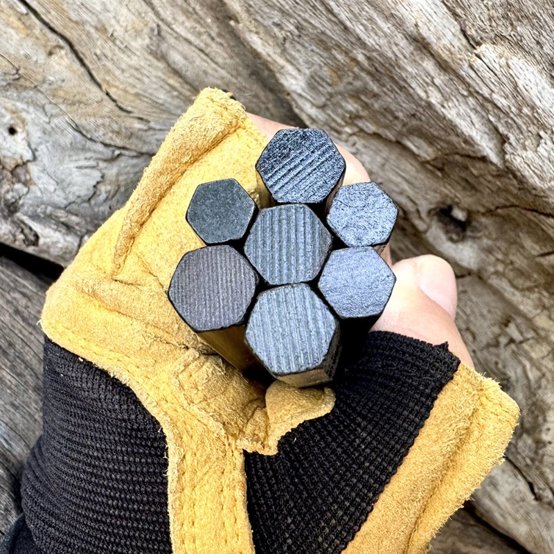 Hand Woven Rope Hexagonal Flin - Magnesium Fire Starter avaliação e preço