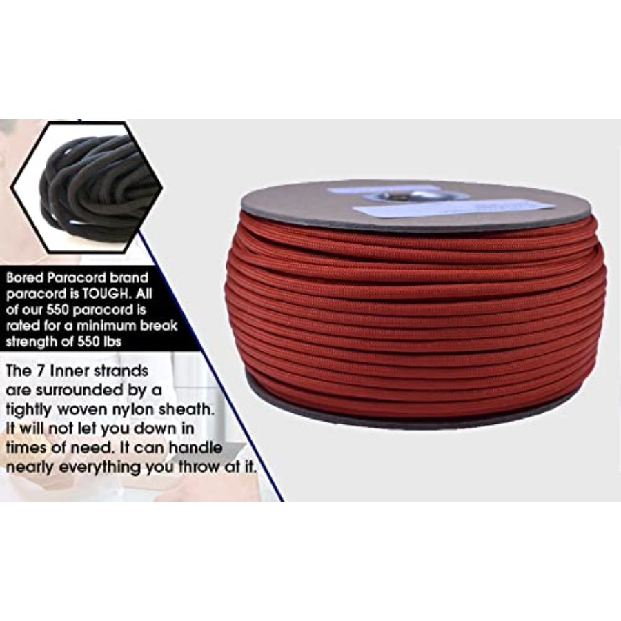 Paracord 1000 ft. Spool - Blac - Para Cord 1000Ft avaliação e preço
