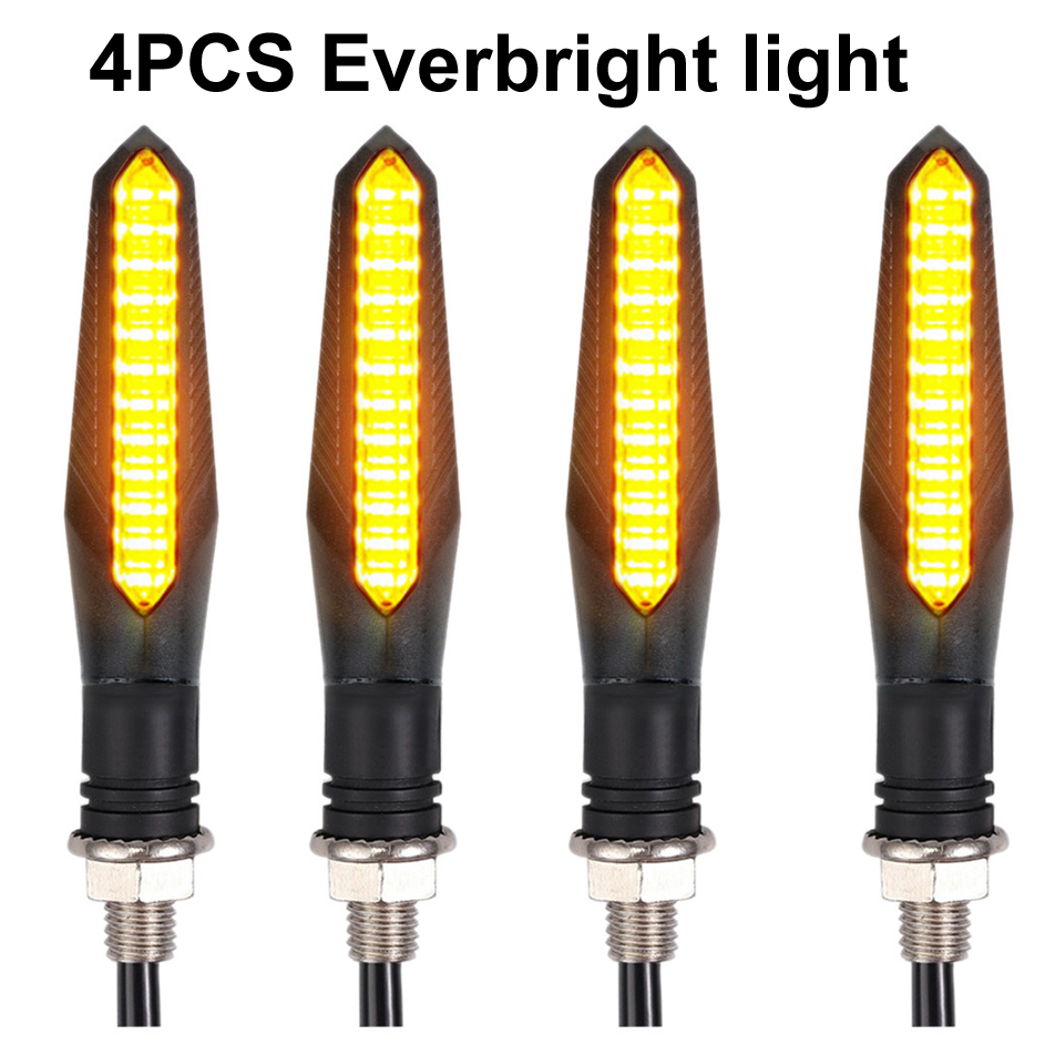 4PCS 12V Motorcycle LED Turn S - Sos Light Strobe avaliação e preço