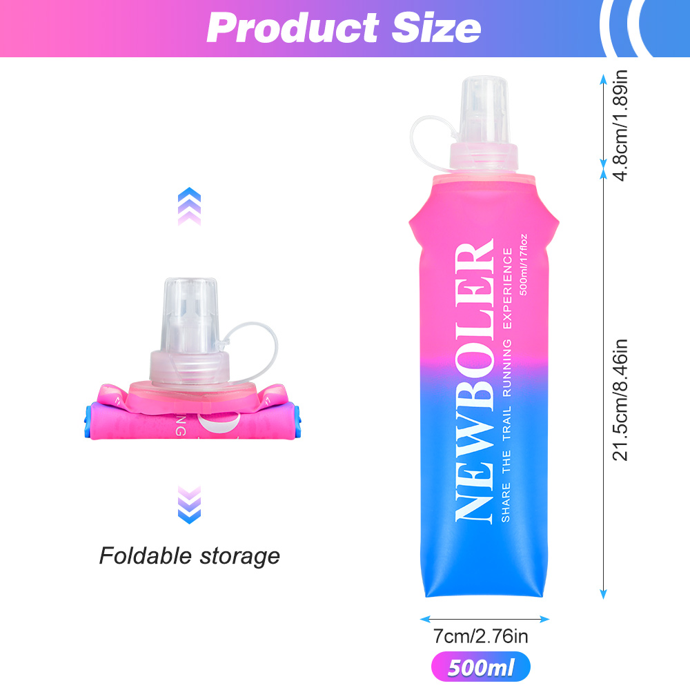 NEWBOLER Water Bottle Folding  - Water Bag Collapsible avaliação e preço