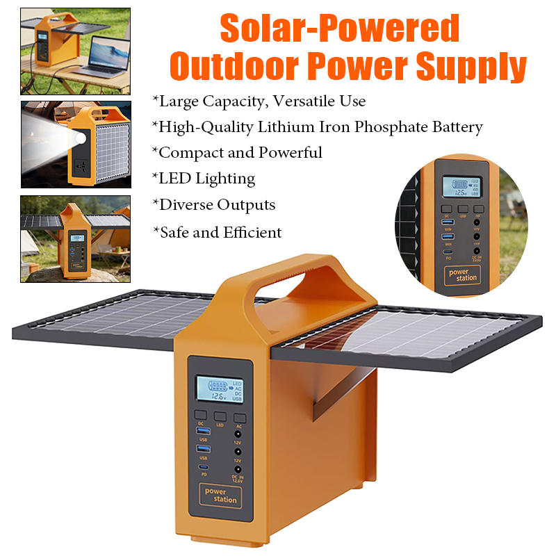 Portable Power Station 100W 15 - Solar Emergency Charger avaliação e preço