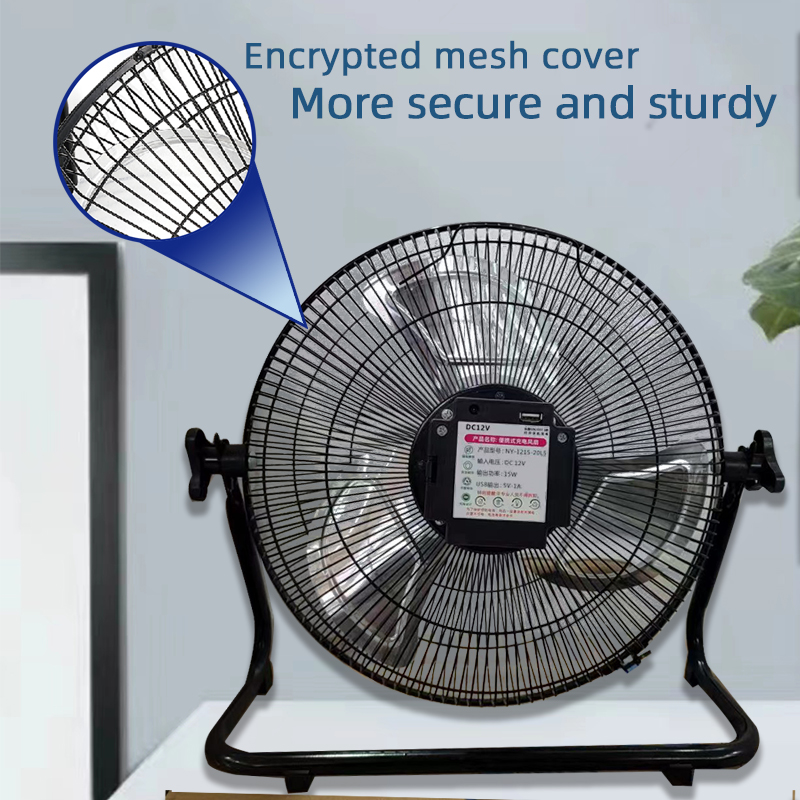 14 Inch Portable Solar Fan,Rec - Solar Emergency Charger avaliação e preço