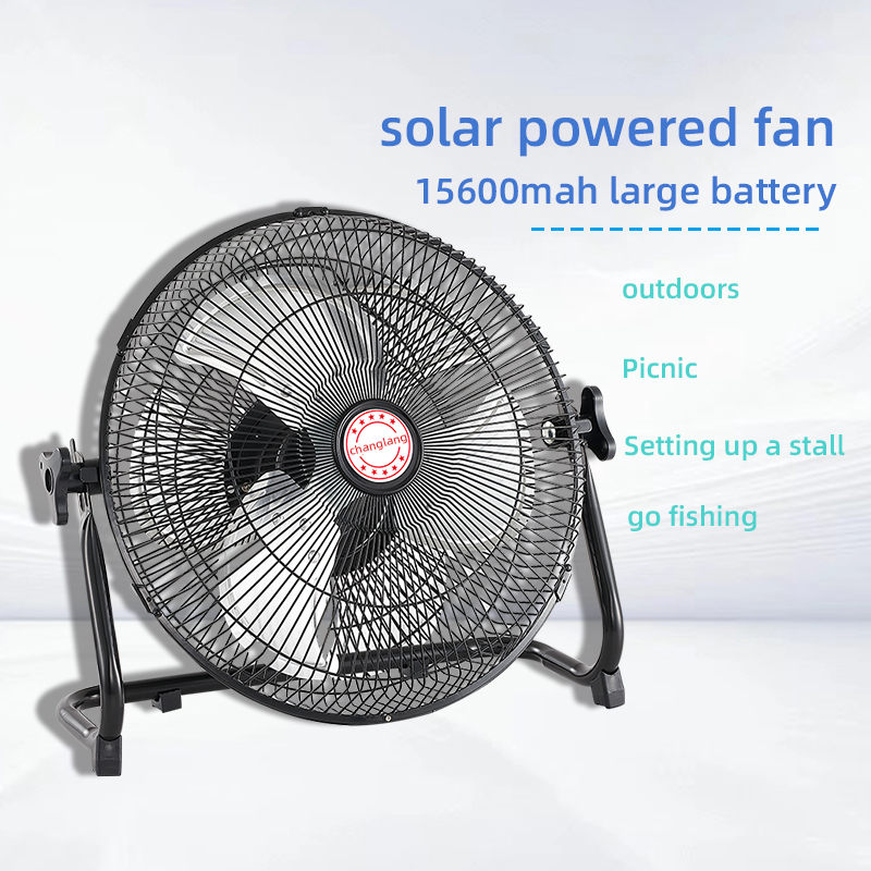 14 Inch Portable Solar Fan,Rec - Solar Emergency Charger avaliação e preço