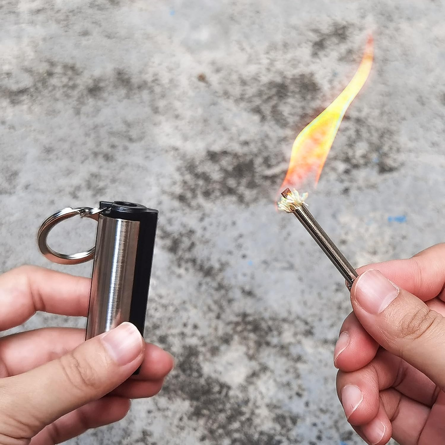 1-5-pack Magnesium flint set,  - Magnesium Fire Starter avaliação e preço