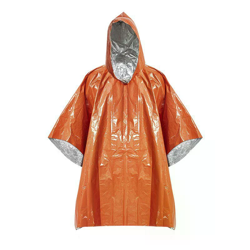 4PCS Emergency Survival Rain H - Survival Blanket Reflective avaliação e preço