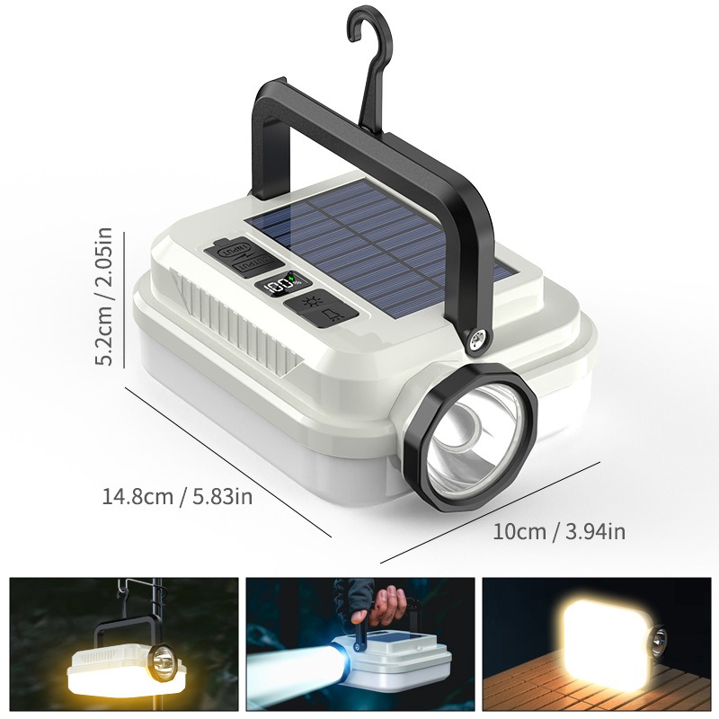 PACOONE Multifunctional Campin - Solar Emergency Charger avaliação e preço