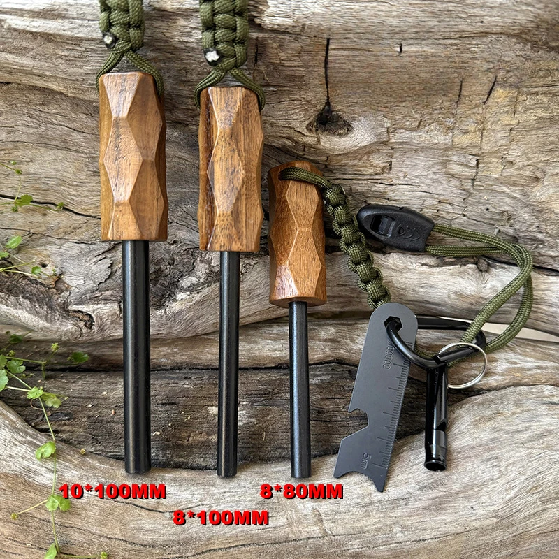 New Outdoor Flint Fire Starter - Magnesium Fire Starter avaliação e preço