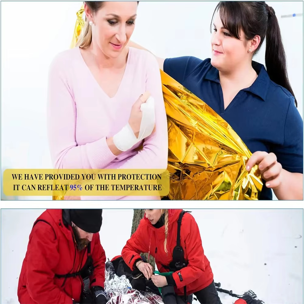Waterproof Emergency Blanket O - Survival Blanket Reflective avaliação e preço