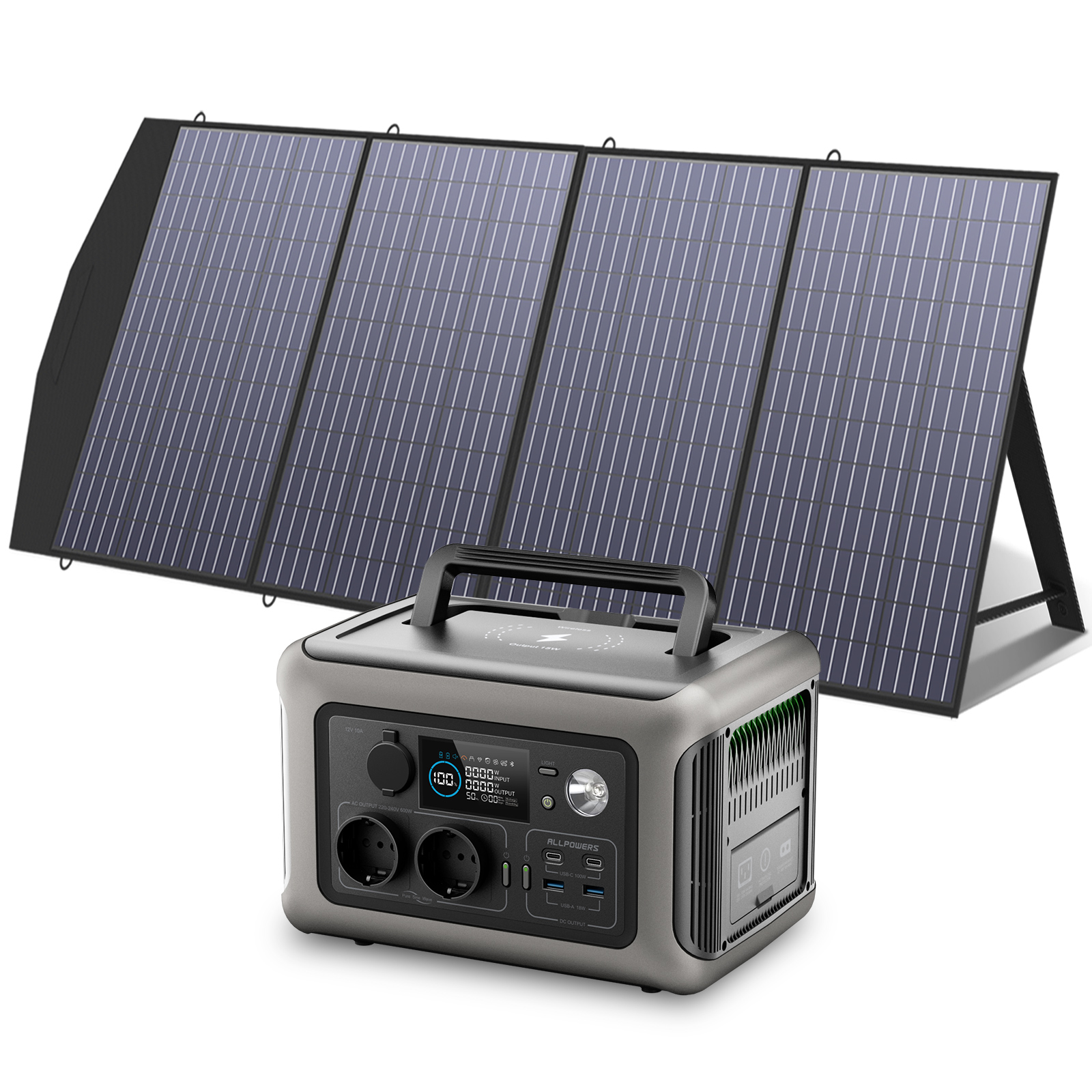 ALLPOWERS R600 299Wh 600W LiFe - Solar Emergency Charger avaliação e preço
