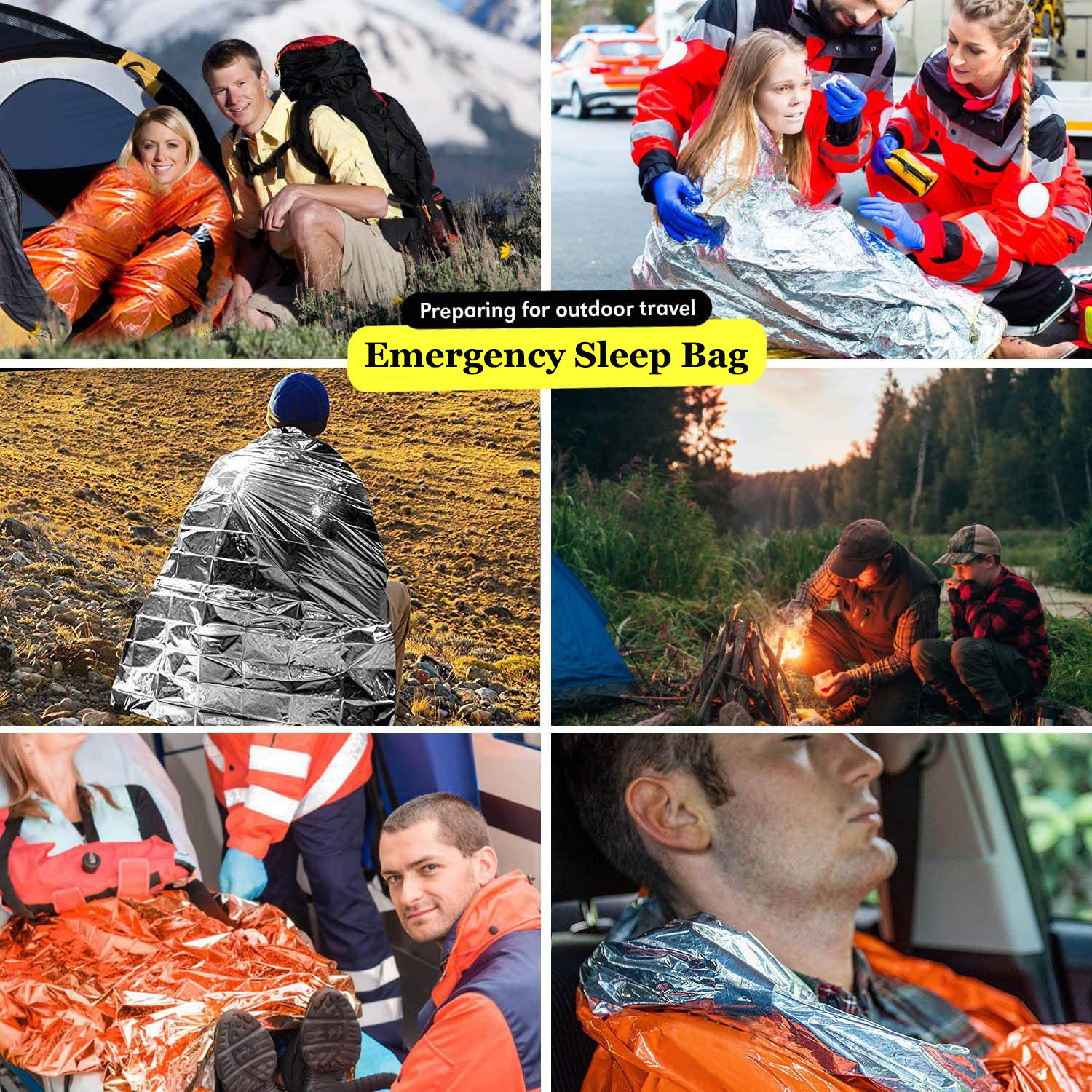Portable Waterproof Emergency  - Bivy Bag Emergency avaliação e preço