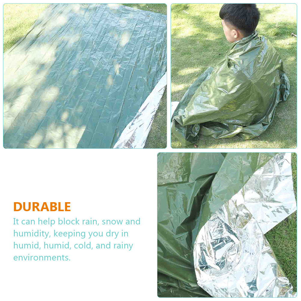 3Pcs Emergency Survival Blanke - Survival Blanket Reflective avaliação e preço