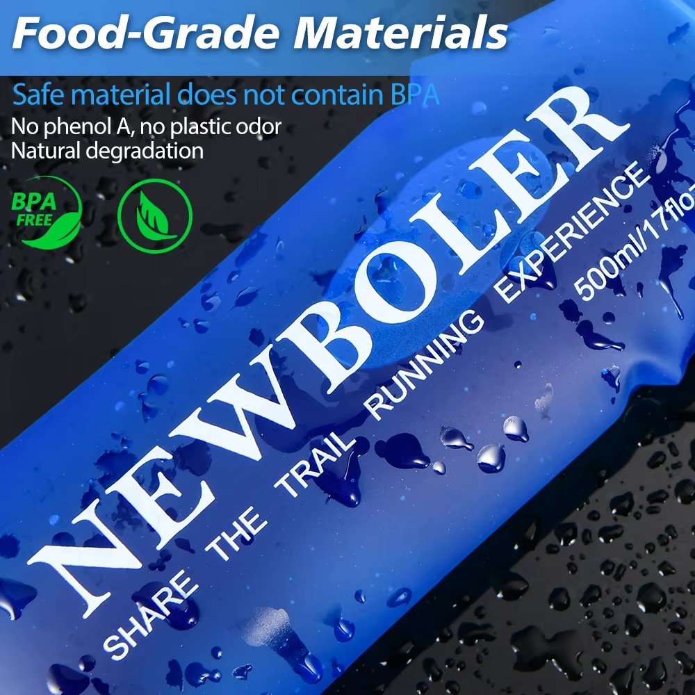 NEWBOLER 250ml/500ml Outdoor C - Water Bag Collapsible avaliação e preço